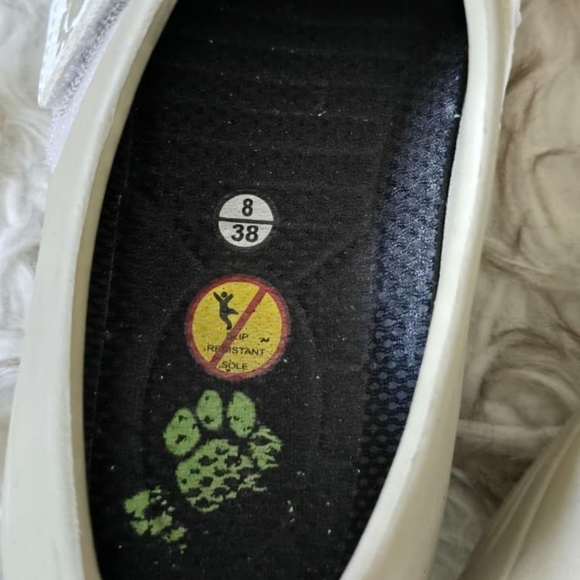 Dawgs Ultralite Womens Golf Shoes Size 8/38 White & Tan 🌴 - Picture 9 of 9